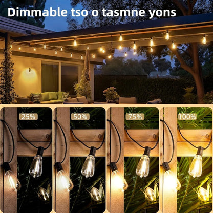 Shatterproof Outdoor String Lights