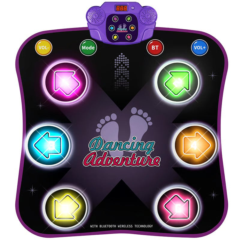 Aresheat™ Kids LED Dance Mat with Bluetooth