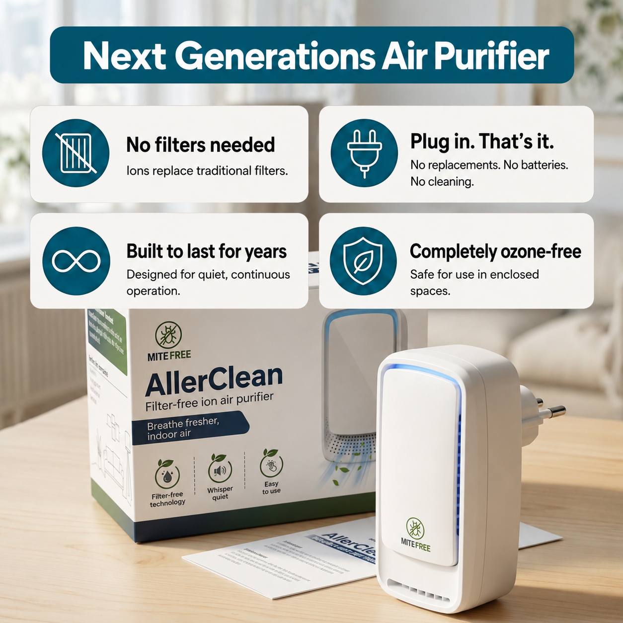 AllerClean™ - Breathe Easier, Sleep Better