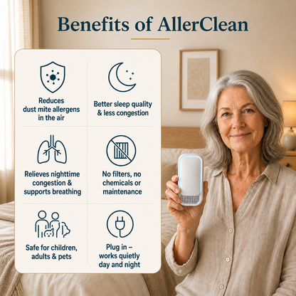 AllerClean™ - Breathe Easier, Sleep Better