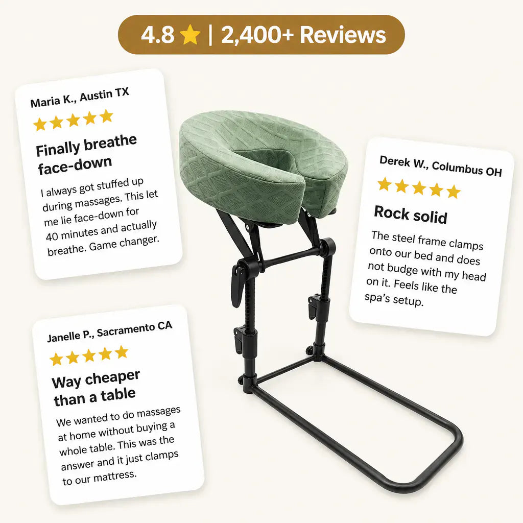 SpaRest - Bed Massage Headrest Kit