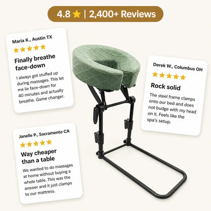 SpaRest - Bed Massage Headrest Kit