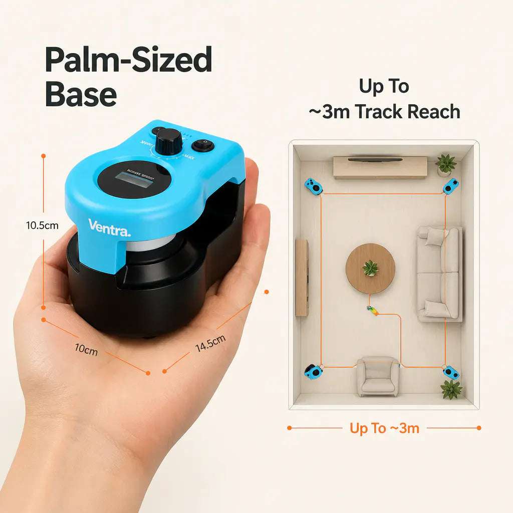 KittyRun – Motorized Cat Chase Track | Hands-Free Interactive Cat Toy