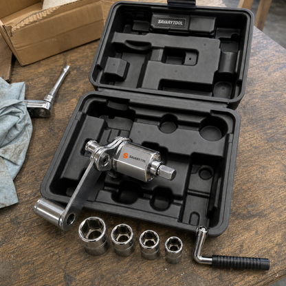 Torque Multiplier Wrench – 16:1 Gear Drive Kit | 680 N·m Output