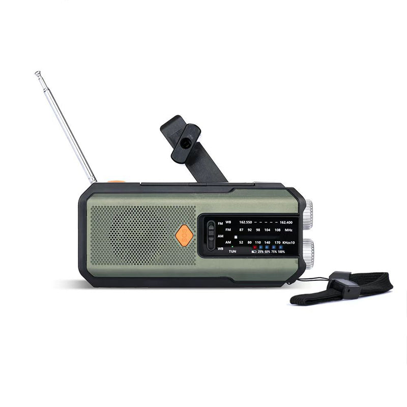 📻 60% OFF NOW! ☀️ Solar Hand-Crank Emergency Weather Radio – NOAA Alerts, Power Bank & Built-In Flashlight 🔋