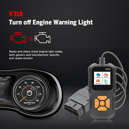 🥳2026 HOT SALE🥳💞50K+ SOLD!🚗🔧 Professional OBD2 Scanner – Reads & clears codes, live data & I/M readiness. Works on 1996+ cars. Save $$$ on garage diagnostics! 🛠️✨